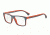 Armani EA3034 Progressive Prescription Eyeglasses 5233-55 - Grey/rubber Orange Frame