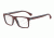 Armani EA3034 Progressive Prescription Eyeglasses 5616-55 - Top Bordeaux On Dk Grey Rubber Frame
