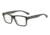 Armani EA3059 Bifocal Prescription Eyeglasses 5390-53 - Top Black/matte Grey Frame