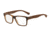 Armani EA3059 Bifocal Prescription Eyeglasses 5391-53 - Top Havana/matte Brown Frame