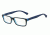 Armani EA3061 Progressive Prescription Eyeglasses 5392-53 - Top Black/matte Blue Frame