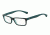Armani EA3061 Progressive Prescription Eyeglasses 5393-55 - Top Black/matte Turquoise Frame