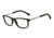Armani EA3069 Progressive Prescription Eyeglasses 5064-55 - Brown Rubber Frame