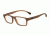 Armani EA3088 Bifocal Prescription Eyeglasses 5533-53 - Matte Transparent Brown Frame