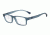 Armani EA3088 Bifocal Prescription Eyeglasses 5535-53 - Matte Transparent Blue Frame
