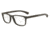 Armani EA3092 Progressive Prescription Eyeglasses 5305-54 - Brown Rubber Frame