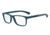 Armani EA3092 Progressive Prescription Eyeglasses 5538-54 - Petroleum Rubber Frame