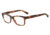 Armani EA3093 Bifocal Prescription Eyeglasses 5541-51 - Havana Spot Raspberry Frame