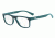 Armani EA3097 Single Vision Prescription Eyeglasses 5554-53 - Top Green On Petroleum Frame