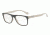 Armani EA3097 Single Vision Prescription Eyeglasses 5557-53 - Top Grey On Beige Frame