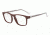 Armani EA3106 Single Vision Prescription Eyeglasses 5576-53 - Matte Bordeaux Frame