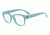 Armani EA3131F Progressive Prescription Eyeglasses, 52mm, Light Blue, EA3131F-5663-52-PRO