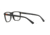 Armani EA3140 Prescription Eyeglasses, 53mm, Matte Black, EA3140-5042-53-SV