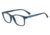 Armani EA3141 Bifocal Prescription Eyeglasses, 53mm, Matte Opal Blue, EA3141-5723-53-BI