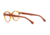 Armani EA3144 Progressive Prescription Eyeglasses, 48mm, Blonde Havana, EA3144-5727-48-PRO