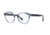 Armani EA3144 Progressive Prescription Eyeglasses 5728-48 - Blue Havana Frame