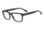 Armani EA3148F Prescription Eyeglasses, 55mm, Black/Matte Black, EA3148F-5017-55-SV