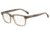 Armani EA3148F Prescription Eyeglasses, 55mm, Striped Mud, EA3148F-5747-55-SV