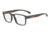 Armani EA3149 Prescription Eyeglasses, 53mm, Matte Brown, EA3149-5755-53-SV