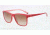 Armani EA4002F Single Vision Prescription Sunglasses EA4002F-505313-55 - Lens Diameter 55 mm, Frame Color Striped Cherry/opal Pink