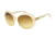 Armani EA4009 Single Vision Prescription Sunglasses EA4009-50822L-56 - Lens Diameter 56 mm, Frame Color Opal Beige