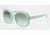 Armani EA4009F Single Vision Prescription Sunglasses EA4009F-50858E-56 - Lens Diameter 56 mm, Frame Color Opal Aqua Green