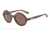 Armani EA4011 Single Vision Prescription Sunglasses EA4011-509673-45 - Lens Diameter 45 mm, Frame Color Wood Matte Brown