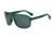 Armani EA4029 Bifocal Prescription Sunglasses EA4029-520971-64 - Lens Diameter 64 mm, Frame Color Green Rubber