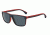 Armani EA4033 Single Vision Prescription Sunglasses EA4033-532587-56 - Lens Diameter 56 mm, Frame Color Blue/Red Rubber