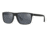 Armani EA4033 Single Vision Prescription Sunglasses, 56mm, Black Rubber, EA4033-56496Q-56-SV