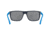 Armani EA4033 Single Vision Prescription Sunglasses, 56mm, Blue Rubber, EA4033-565055-56-SV