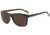 Armani EA4034 Progressive Prescription Sunglasses EA4034-526073-57 - Lens Diameter 57 mm, Frame Color Matte Brown