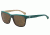 Armani EA4041 Progressive Prescription Sunglasses EA4041-534573-56 - Lens Diameter 56 mm, Frame Color Green Gradient Brown On Beige
