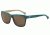 Armani EA4041F Single Vision Prescription Sunglasses EA4041F-534573-56 - Lens Diameter 56 mm, Frame Color Green Gradient Brown On Beige