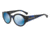 Armani EA4044 Bifocal Prescription Sunglasses EA4044-543155-47 - Lens Diameter 47 mm, Frame Color Havana Blue
