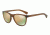 Armani EA4053 Single Vision Prescription Sunglasses EA4053-53744Z-57 - Lens Diameter 57 mm, Frame Color Transparent Brown