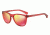 Armani EA4053 Single Vision Prescription Sunglasses EA4053-53776Q-57 - Lens Diameter 57 mm, Frame Color Transparent Coral
