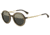 Armani EA4062 Single Vision Prescription Sunglasses EA4062-54631Z-49 - Lens Diameter 49 mm, Frame Color Brown/Pale Gold