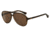 Armani EA4063 Single Vision Prescription Sunglasses EA4063-546573-58 - Lens Diameter 58 mm, Frame Color Top Havana On Tr Beige