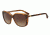 Armani EA4069 Single Vision Prescription Sunglasses EA4069-551513-56 - Lens Diameter 56 mm, Frame Color Top Havana/opal Honey/honey Tr