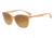 Armani EA4073 Progressive Prescription Sunglasses EA4073-55062L-56 - Lens Diameter 56 mm, Frame Color Opal Honey