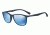 Armani EA4074 Progressive Prescription Sunglasses EA4074-550455-56 - Lens Diameter 56 mm, Frame Color Matte Blue