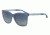 Armani EA4075 Progressive Prescription Sunglasses EA4075-55054L-57 - Lens Diameter 57 mm, Frame Color Opal Azure Blue