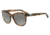 Armani EA4076F Single Vision Prescription Sunglasses EA4076F-554011-56 - Lens Diameter 56 mm, Frame Color Havana Spot Grey