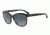 Armani EA4076F Single Vision Prescription Sunglasses EA4076F-55424L-56 - Lens Diameter 56 mm, Frame Color Havana Spot Blue
