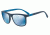 Armani EA4079 Progressive Prescription Sunglasses EA4079-550455-57 - Lens Diameter 57 mm, Frame Color Matte Blue