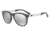 Armani EA4084 Progressive Prescription Sunglasses EA4084-55596G-56 - Lens Diameter 56 mm, Frame Color Matte Grey