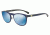 Armani EA4098 Progressive Prescription Sunglasses EA4098-556355-54 - Lens Diameter 54 mm, Frame Color Transparent Blue
