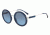 Armani EA4106 Bifocal Prescription Sunglasses EA4106-56128F-51 - Lens Diameter 51 mm, Frame Color Opal Blue