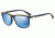 Armani EA4109 Single Vision Prescription Sunglasses EA4109-563855-57 - Lens Diameter 57 mm, Frame Color Matte Blue